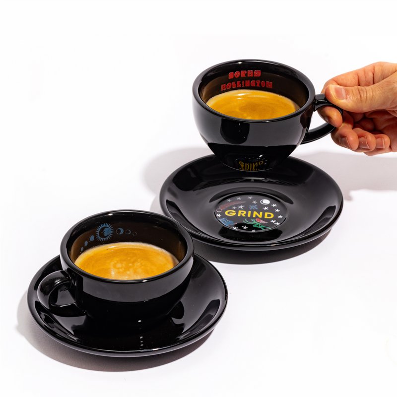 Grind x Sophy Hollington Tin & Coffee Cup Bundle image