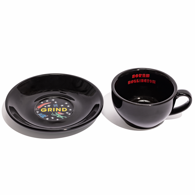 Grind x Sophy Hollington Tin & Coffee Cup Bundle image